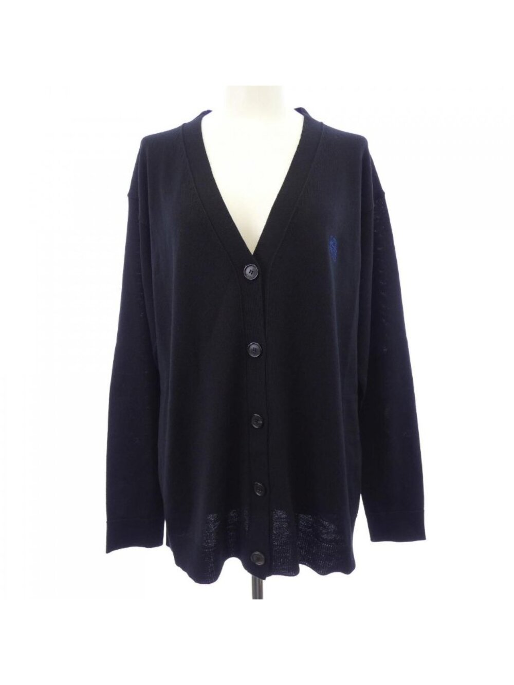 Loewe Anagram Cardigan Black
